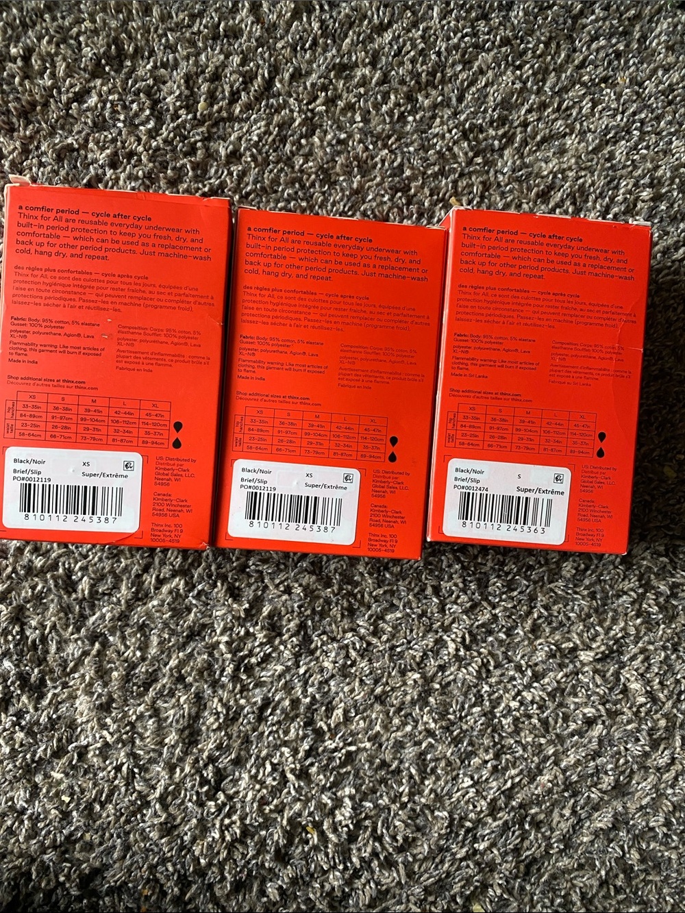 Thinx for All | Reusable Period Underwear (3 Pairs) - Picture 2 of 3